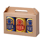 持ち手付きボックス ビール用