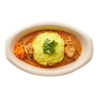 カレー容器 バガス・モールド製