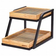 カフェ什器 ウッドディスペンサー