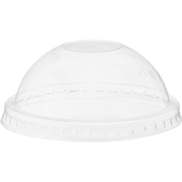 HEIKO 透明カップ A-PET ドーム蓋 口径74mm用 穴無 透明