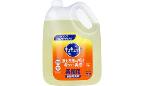 花王 食器用中性洗剤 キュキュット 4.5L