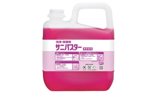 サラヤ 洗浄・除菌剤 サニパスター 5kg 1本