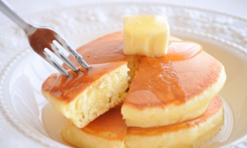 厚焼きホットケーキに