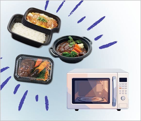 テイクアウトに最適！レンジアップ可能な惣菜容器の見分け方