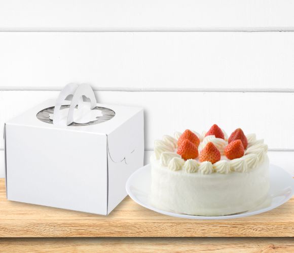 ホールケーキ箱のサイズとデザイン